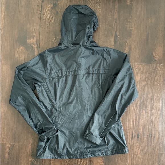 COLUMBIA WOMENS SWITCHBACK WINDBREAKER JACKET BLACK - Picture 10 of 12